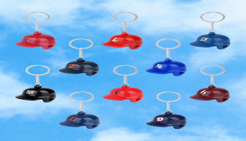 KBO, 노플라스틱선데이와 친환경 굿즈 ‘KBO 야구 헬멧 키링’ 출시